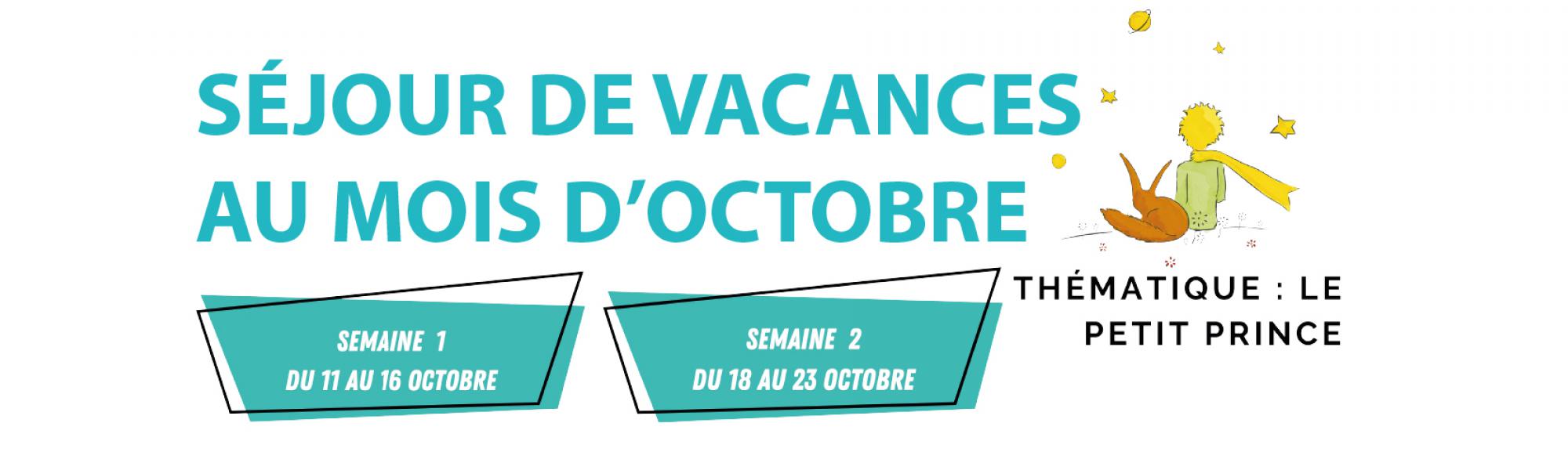 Bandeau centre de vacances octobre 2021