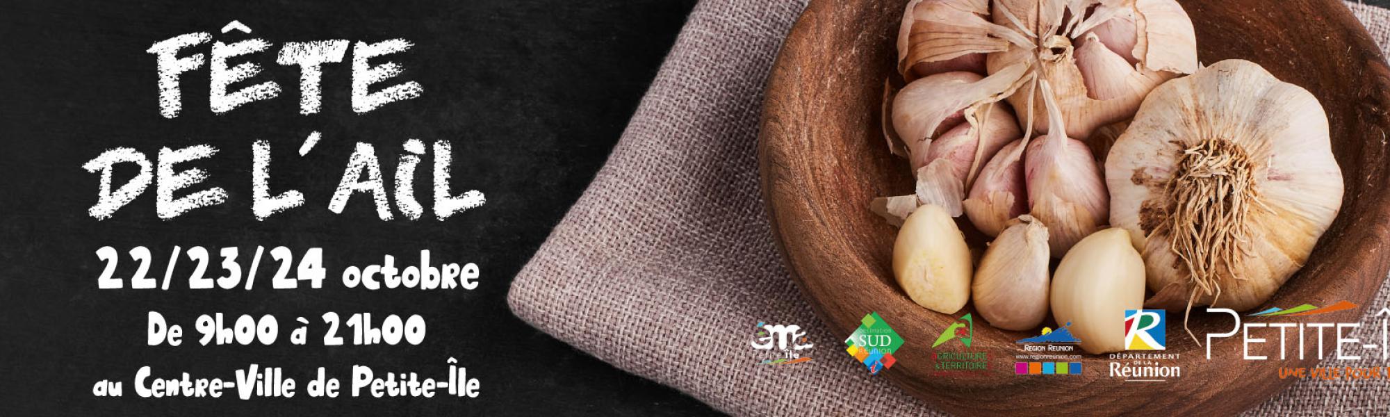 Bandeau fête de l'ail