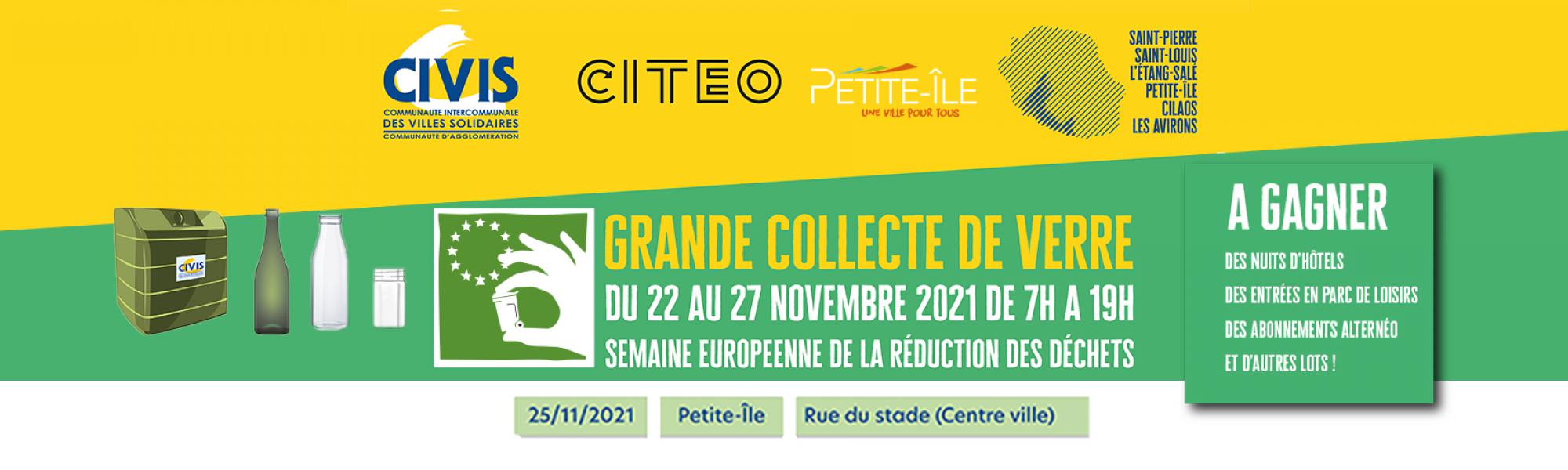 Bandeau collecte de verre