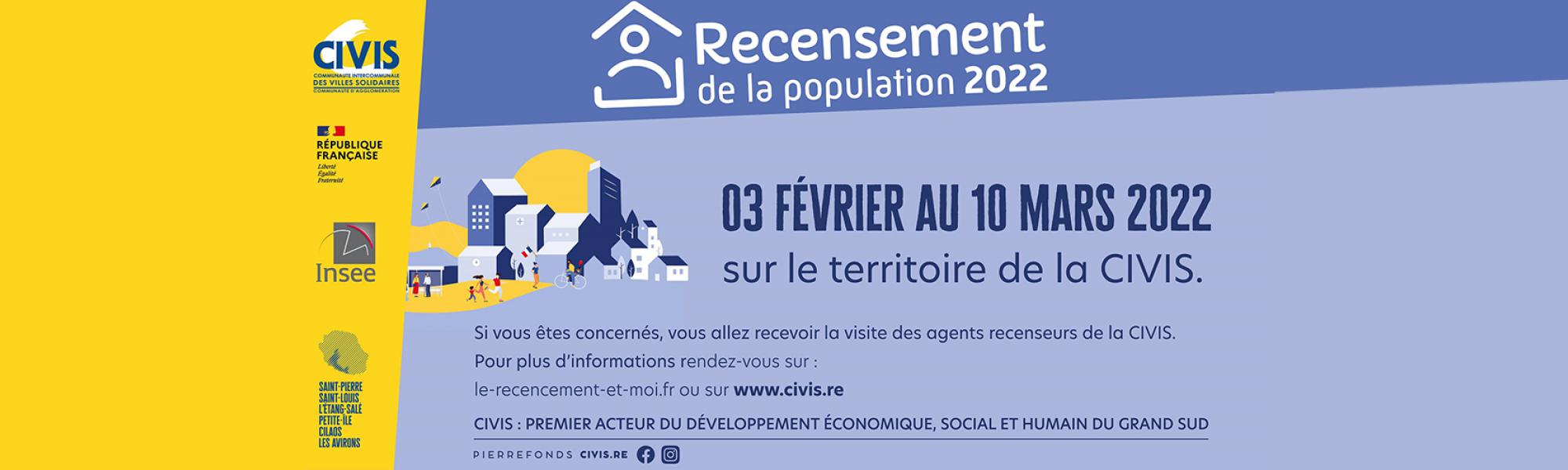 Bandeau recensement 2022