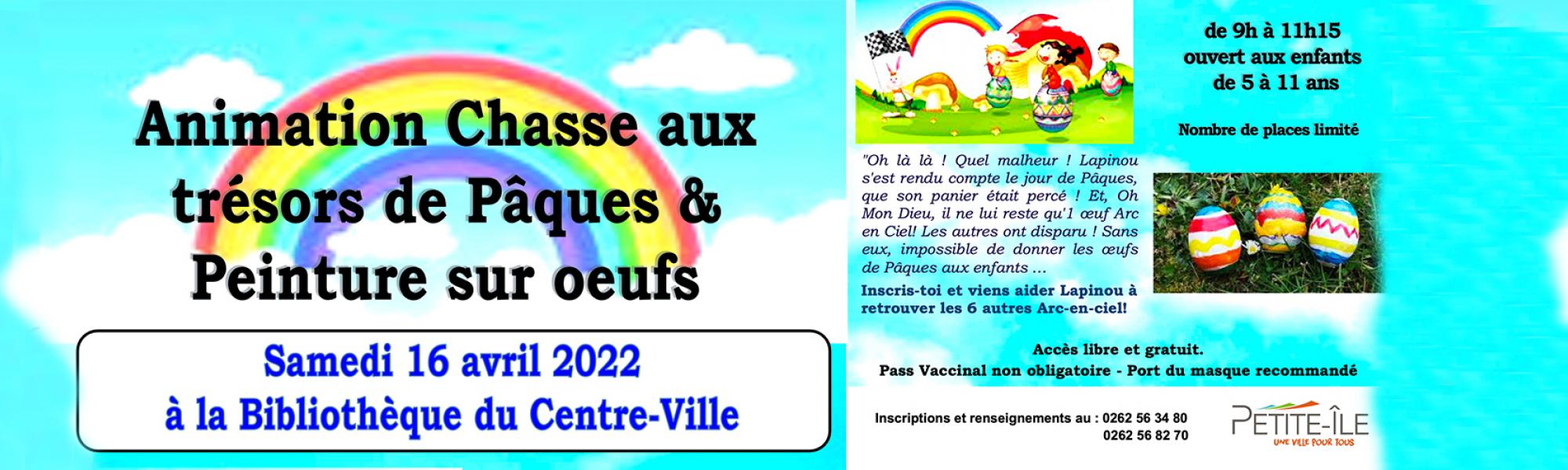 Bandeau animation pâques