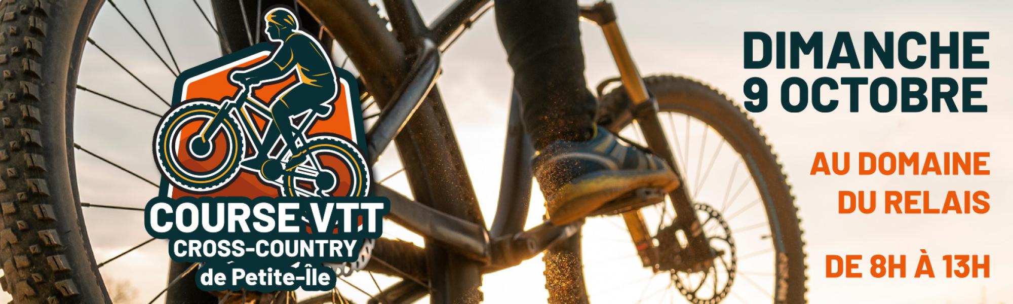 Bandeau course de VTT cross country