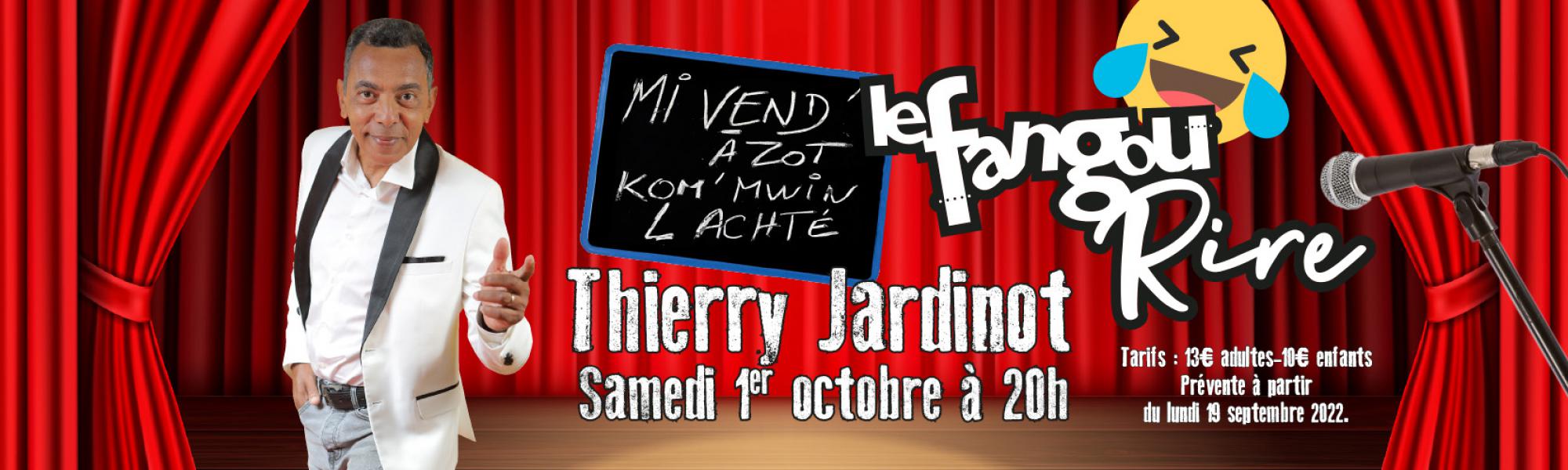 Bandeau Fangou'rire "THIERRY JARDINOT"