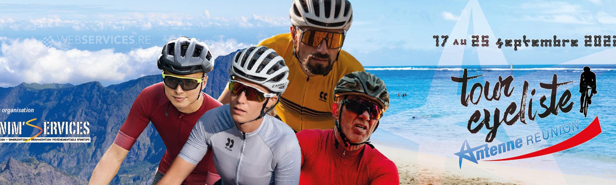Bandeau tour cycliste d'Antenne Réunion