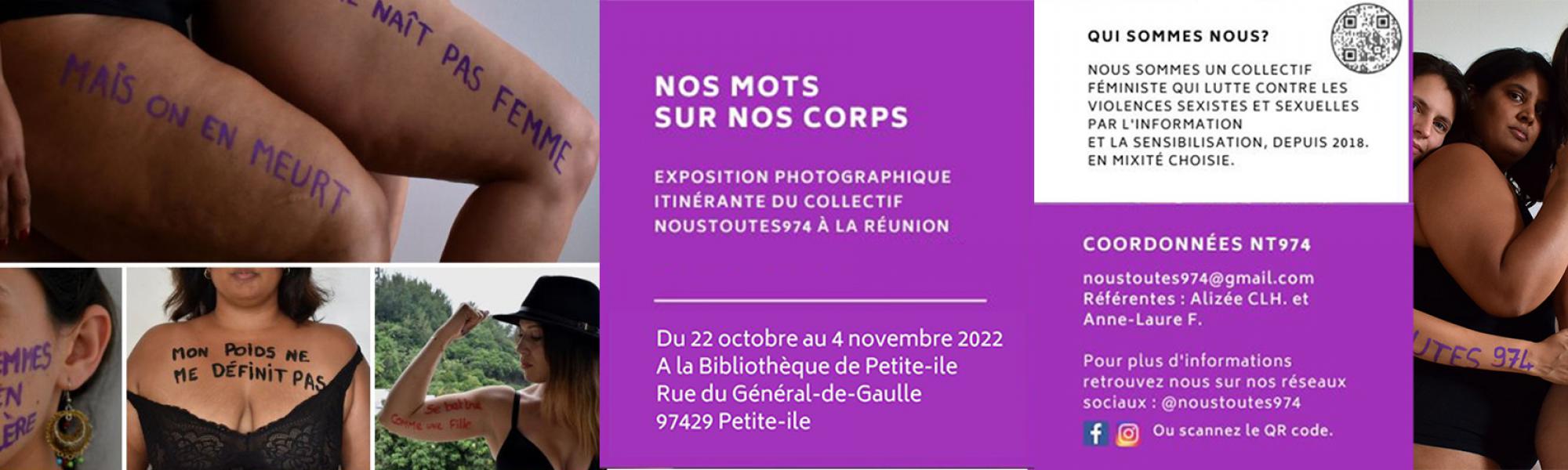 Bandeau Nos mots sur nos corps