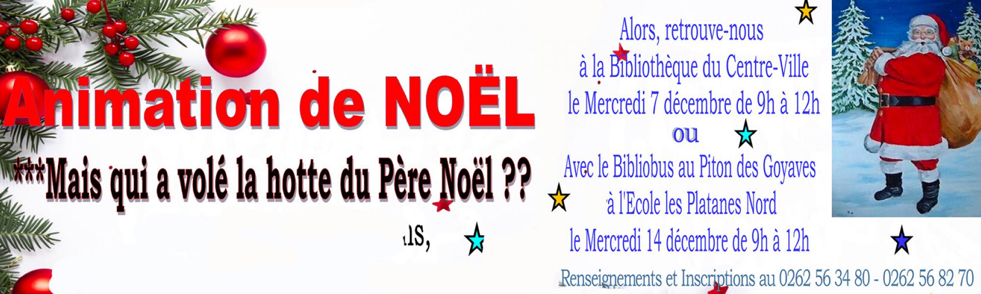 Bandeau animation de Noël