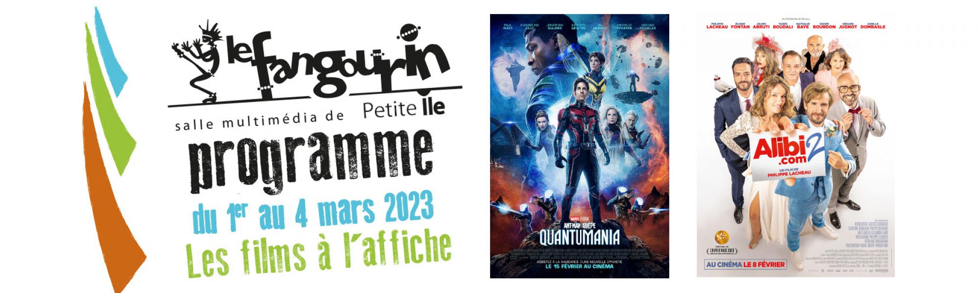 Bandeau cinéma du 1er au 4 mars 2023