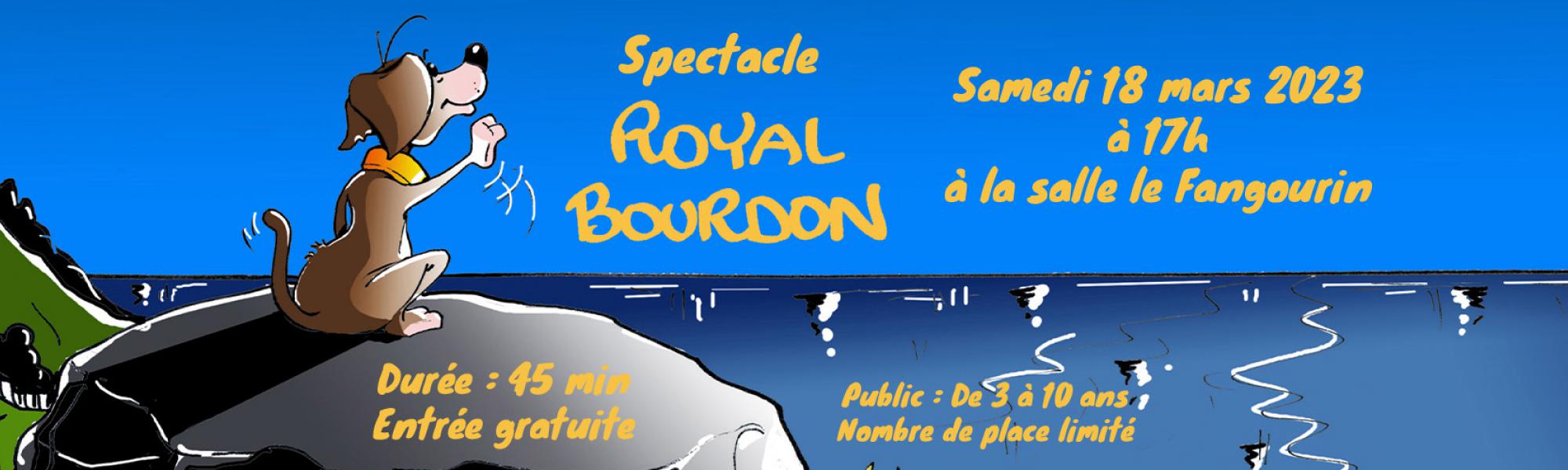 Bandeau spectacle royal bourbon