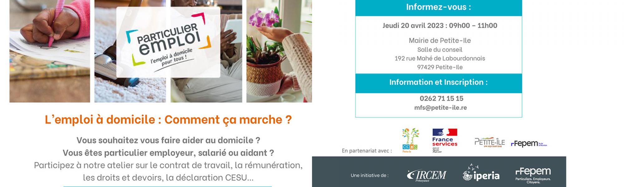 Bandeau emploi à domicile