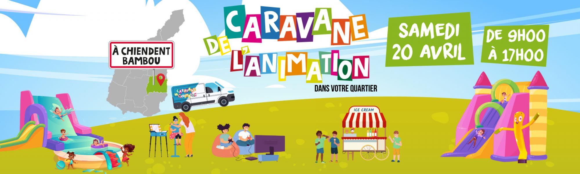 Bandeau caravane de l'animation du samedi 20 avril