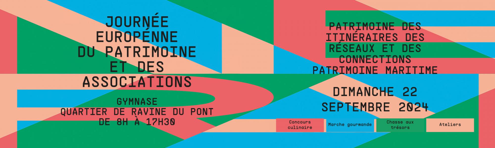 Bandeau journée Européenne du Patrimoine et des associations