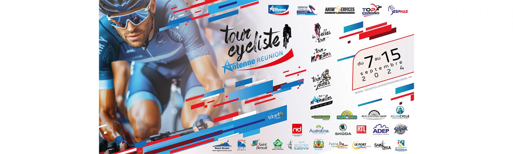 Bandeau Tour cycliste d'Antenne Réunion