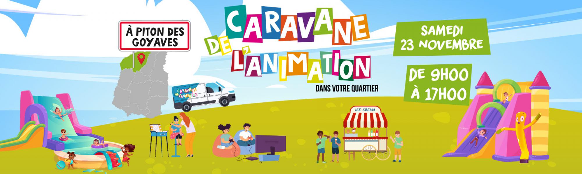 Bandeau caravane de l'animation