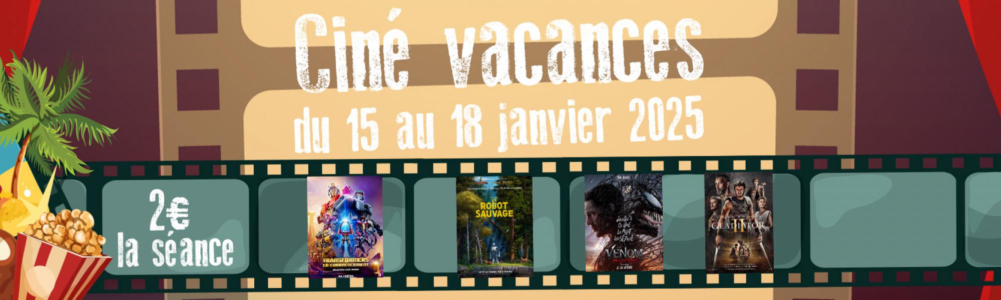Bandeau ciné vacances