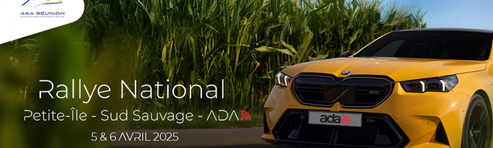 Rallye national du Sud sauvage le 5 et 6 avril
