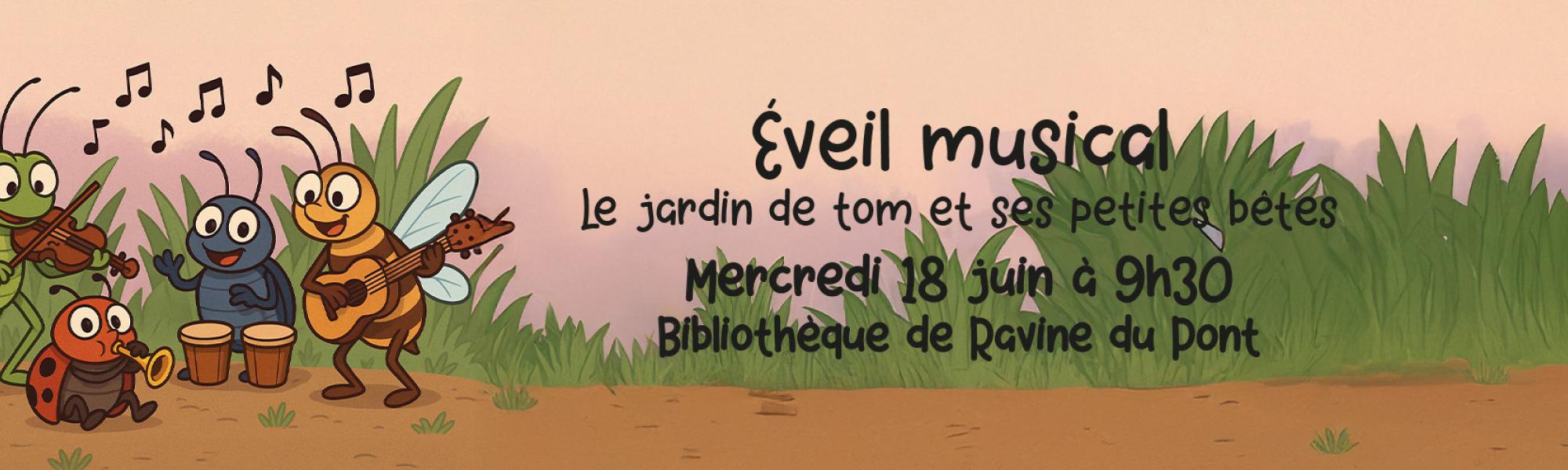 Bandeau éveil musical