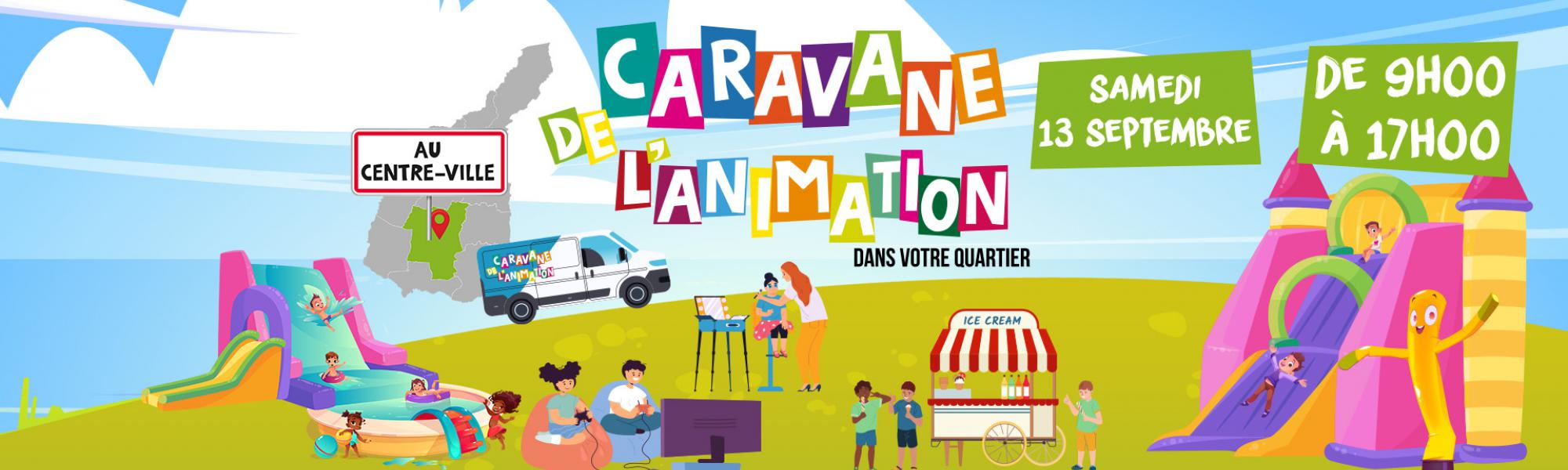Caravane de l'animation du samedi 13 septembre 