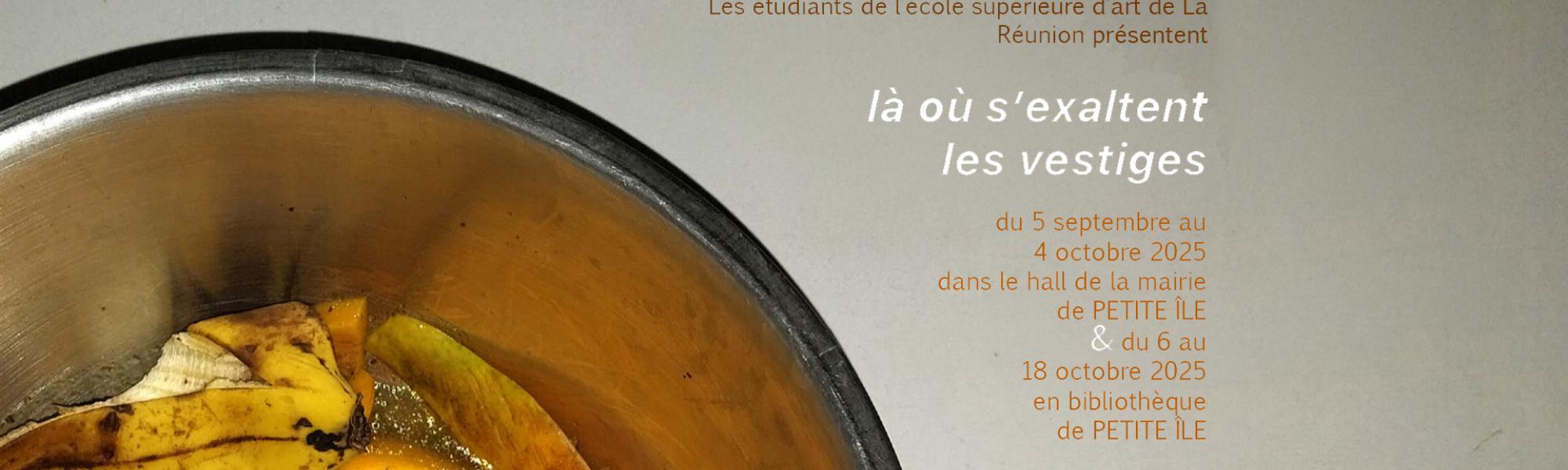 Exposition des étudiants de l'école supérieure d'art de La Réunion