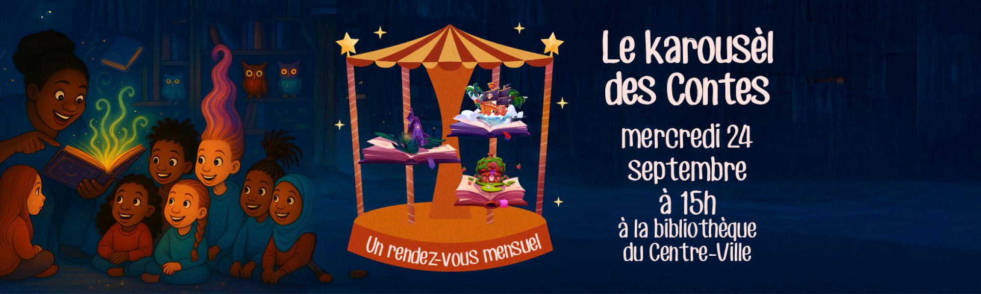 Bandeau karousèl des contes