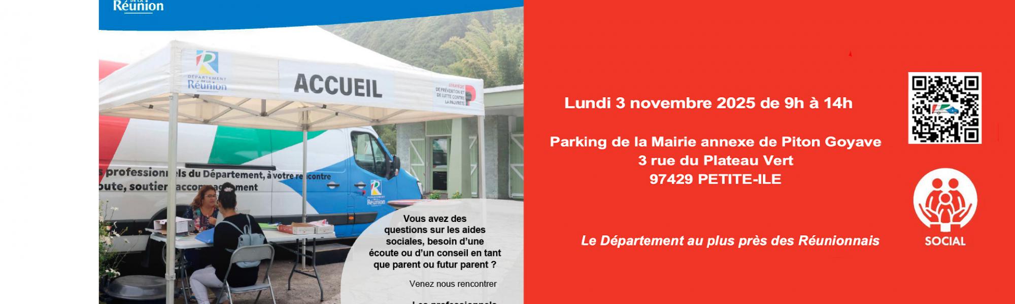 Caravane d'accès aux droits et à l'information le 3 novembre