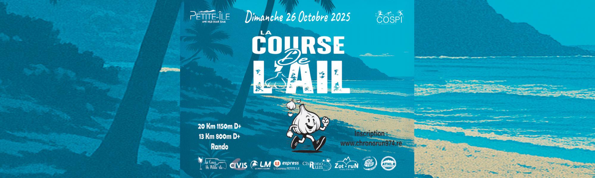 Bandeau course de l'ail