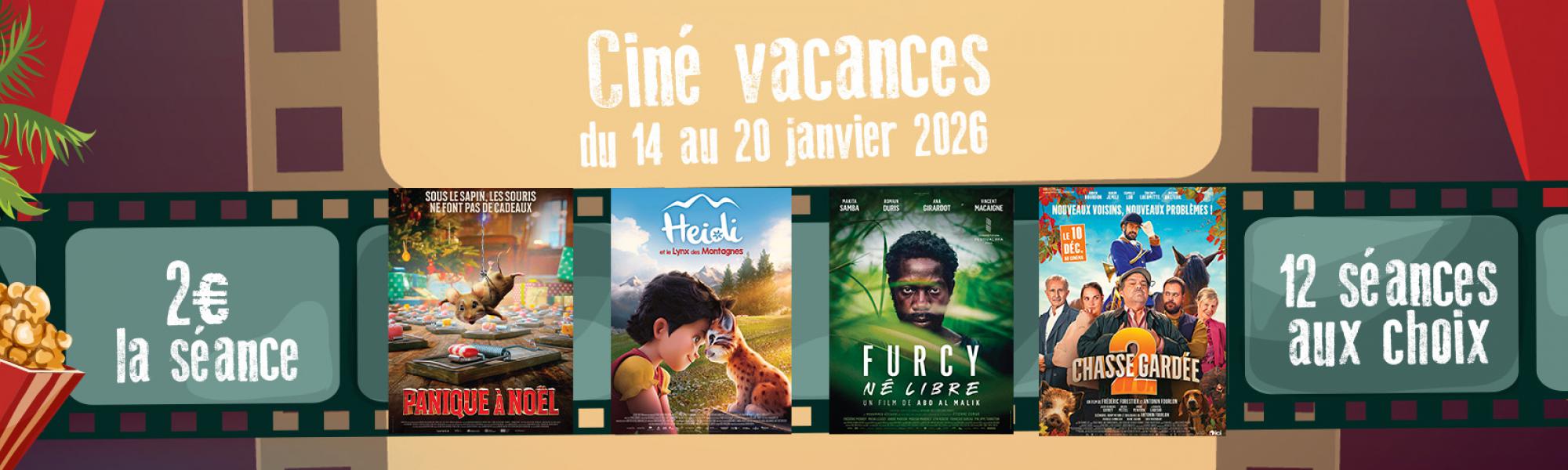 Bandeau ciné vacances