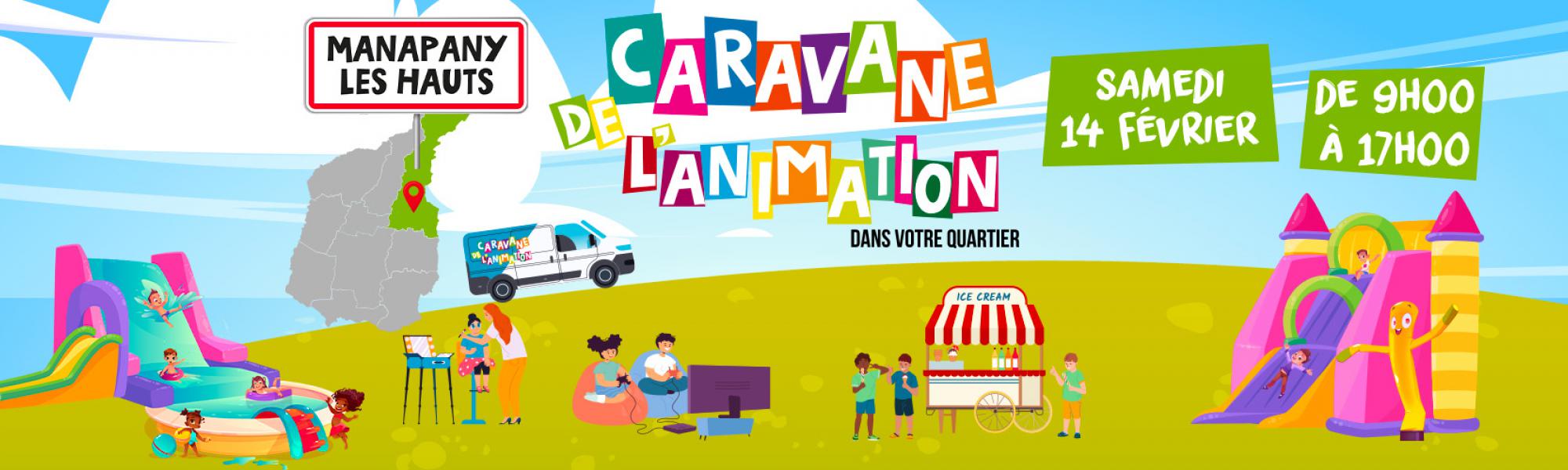 Bandeau caravane de l'animation du samedi 14 février 2026