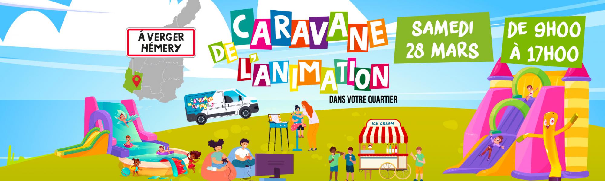 Caravane de l'animation du samedi 28 mars