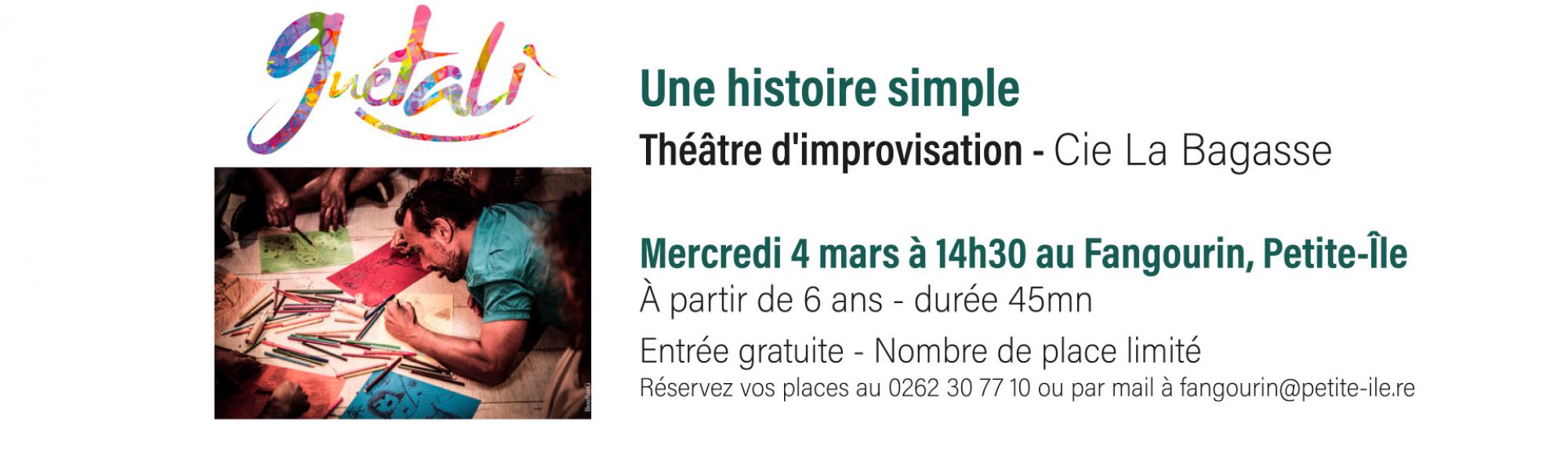 Une histoire simple - Théâtre d'improvisation