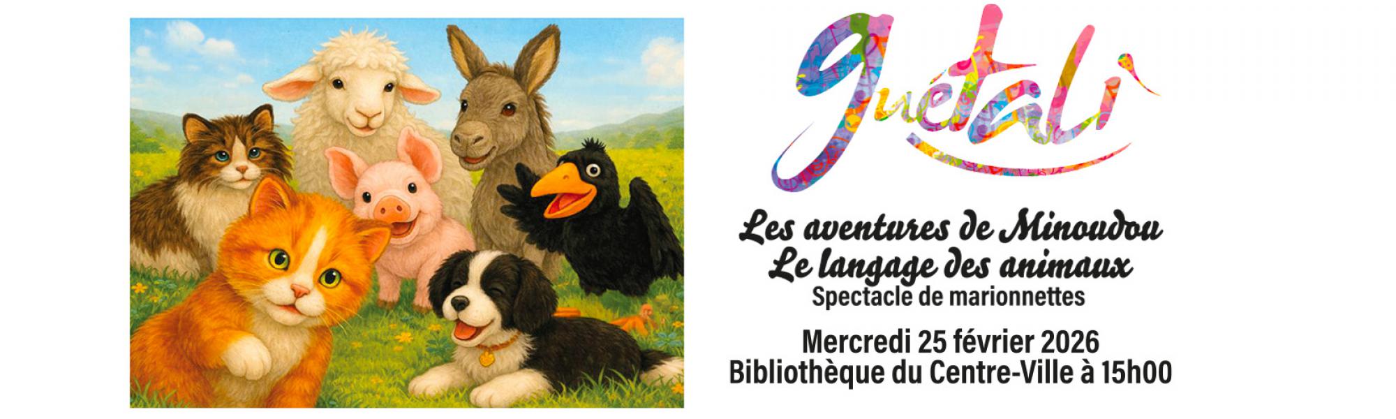 Bandeau les aventures de Minoudou