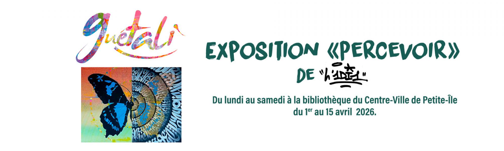 Bandeau exposition "Percevoir"