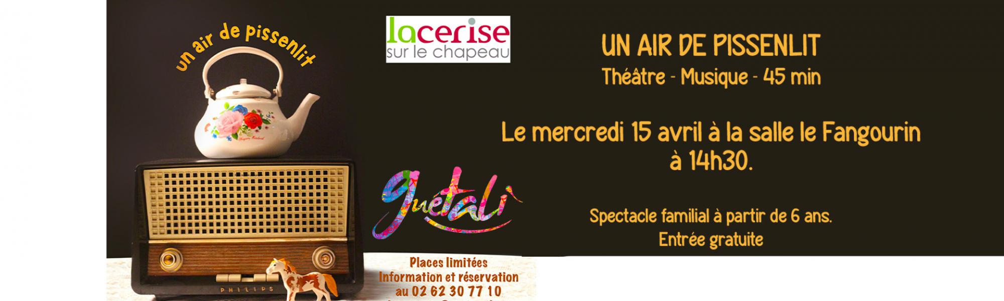Spectacle "Un air de pissenlit"