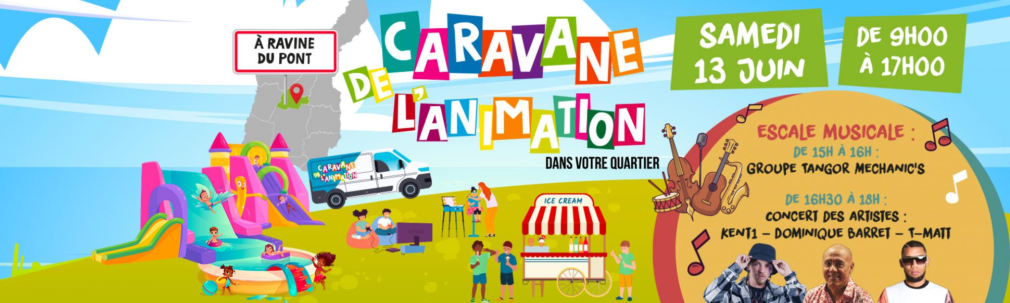 Caravane de l'animation samedi 13 juin
