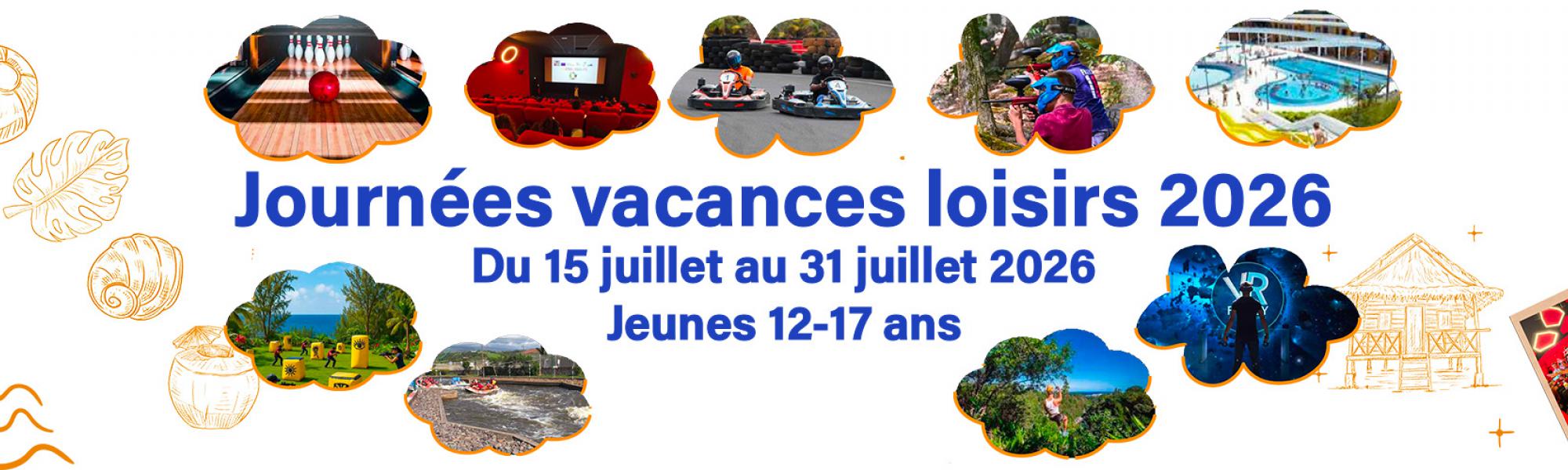 Programme journées vacances loisirs juillet 2026
