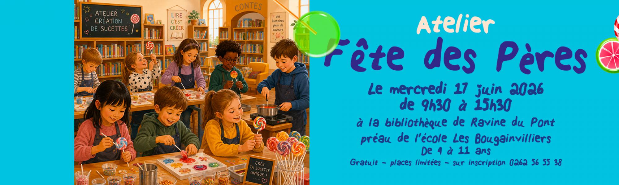 Atelier fête des pères