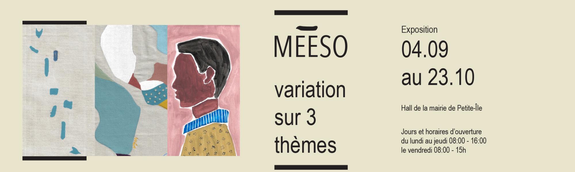Exposition variation sur 3 thèmes