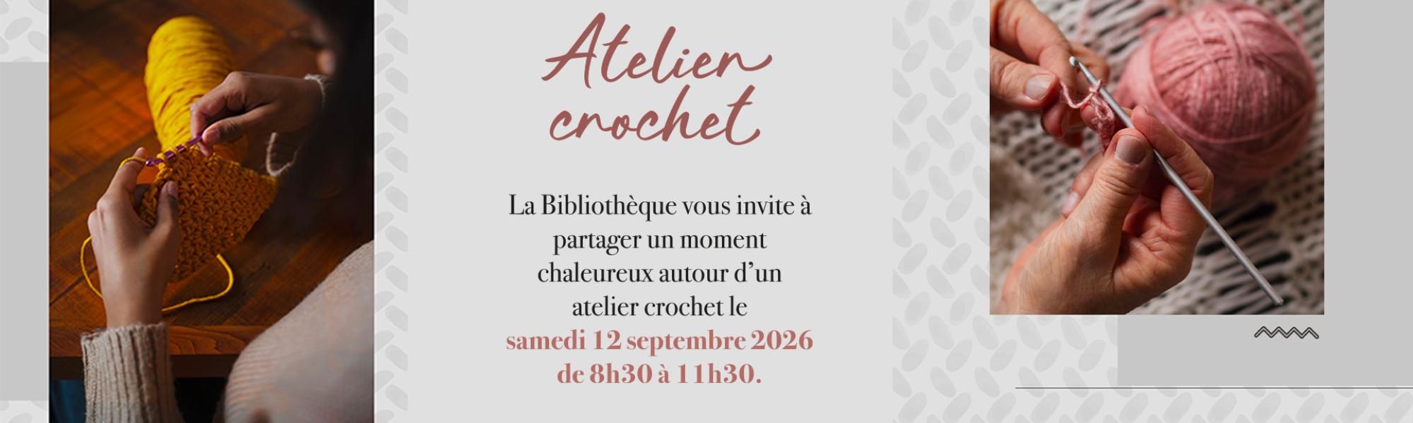 Atelier de crochet