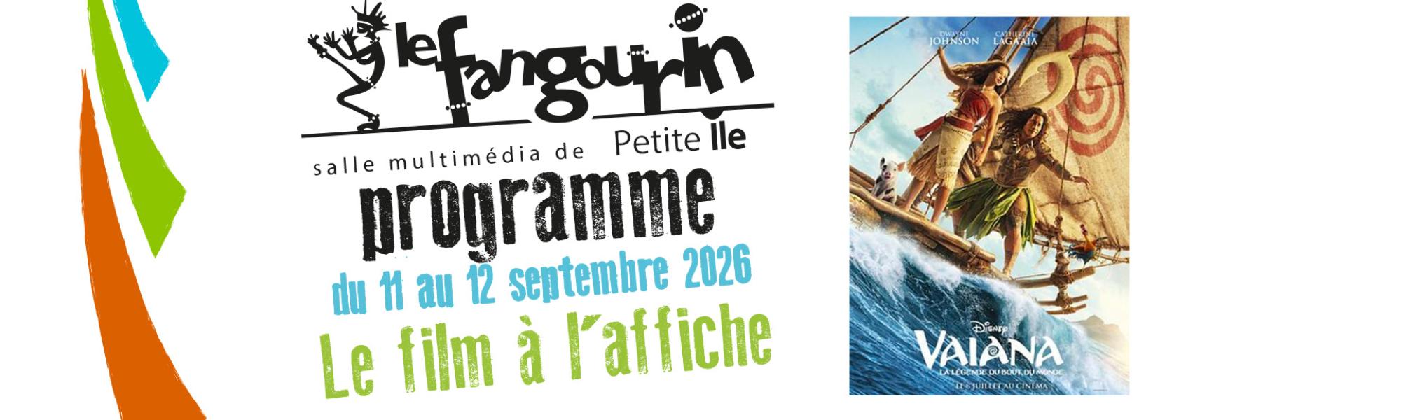 Programme cinéma du 11 et 12 septembre 2026