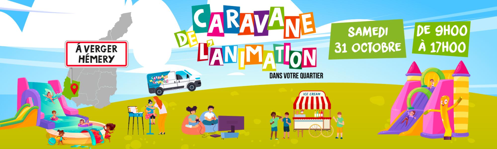 Caravane de l'animation le samedi 31 octobre