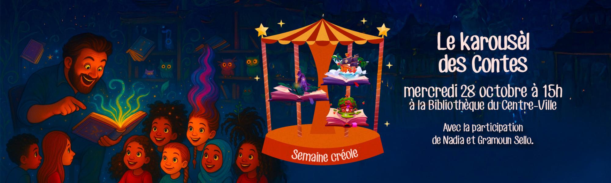 Karousèl des contes le mercredi 28 octobre