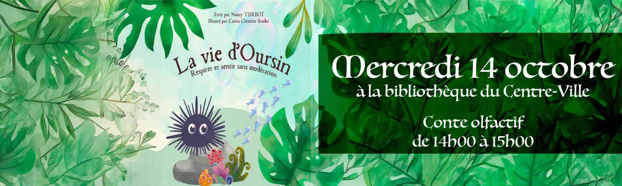 Bandeau spectacle - La vie d’Oursin