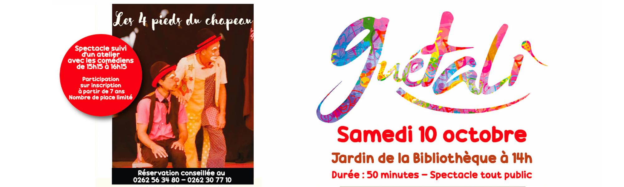 Bandeau les 4 pieds du chapeau