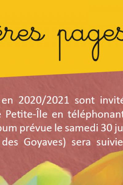 Bandeau opération première pages