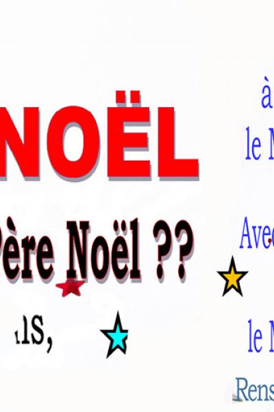 Bandeau animation de Noël