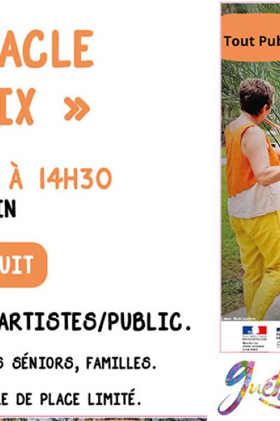 Bandeau spectacle "de vives voix"