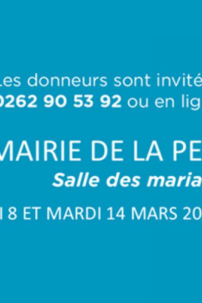 Bandeau Don du sang du 8 et 14 mars 2023