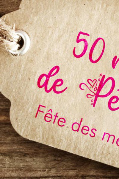Bandeau défi 50 mamans de Petite-Île