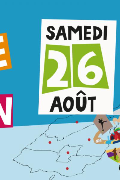 bandeau caravane de l'animation du samedi 26 août