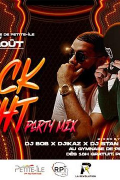 Bandeau Black night - Party mix