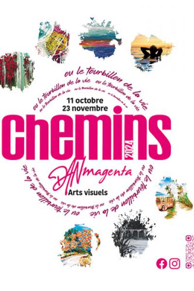 Bandeau Exposition permanente "Chemins" de Danmagenta